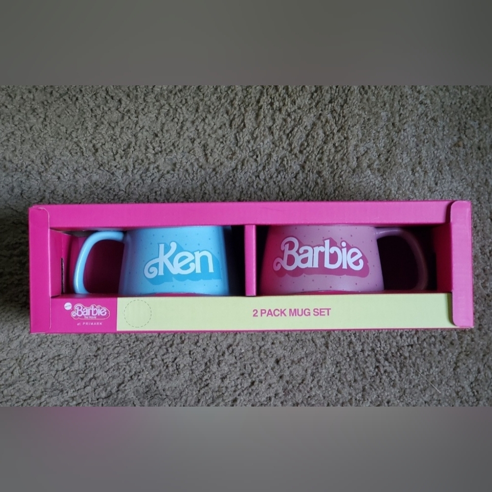 The Barbie Movie Ceramic Mugs Set of 2